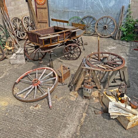 Brandon Thatchers props Wheel Wrights Workshop - RENTAL ONLY