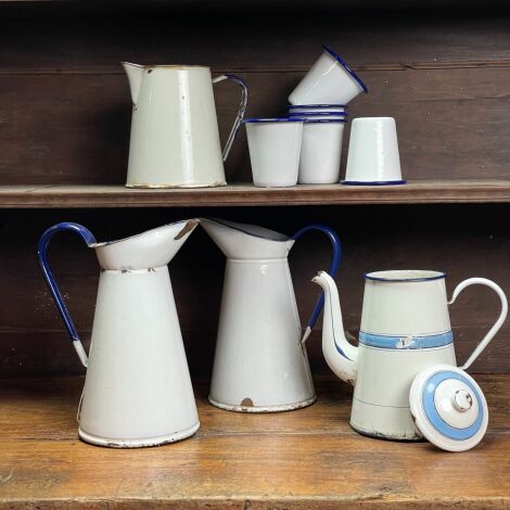 White Enamelware - RENTAL ONLY