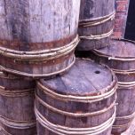 Hazel Bound Barrel - www.brandonthatchers.co.uk Hazel Bound Barrel - www.brandonthatchers.co.uk