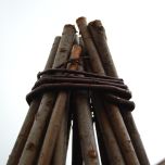 Willow wigwam – www.BrandonThatchers.co.uk 