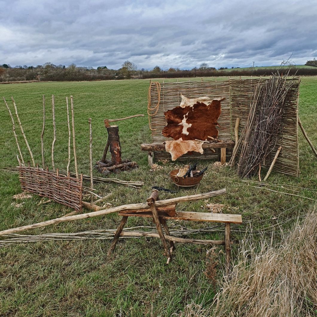 Green Wood Workshop - www.BrandonThatchers.co.uk