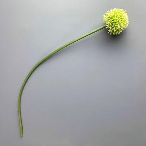 Allium, Hedgerow, Cream, 55 cm high artificial bloom with poseable wired stem