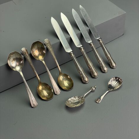 Mismatched Silver Cutlery (Sets) - RENTAL ONLY