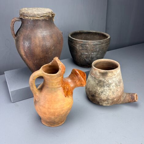 Large Clay Urns - RENTAL ONLY