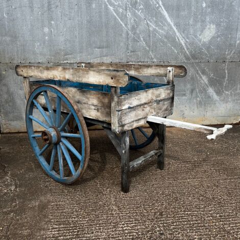 Painted Hand Cart. 1 available - RENTAL ONLY