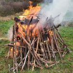 Funeral Pyre - www.BrandonThatchers.co.uk