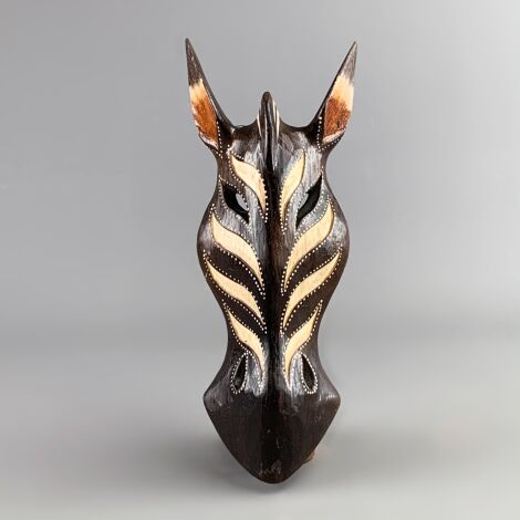 Carved Springbok Mask. Hand Carved & Painted. Fair Trade, Sustainable and Ethical