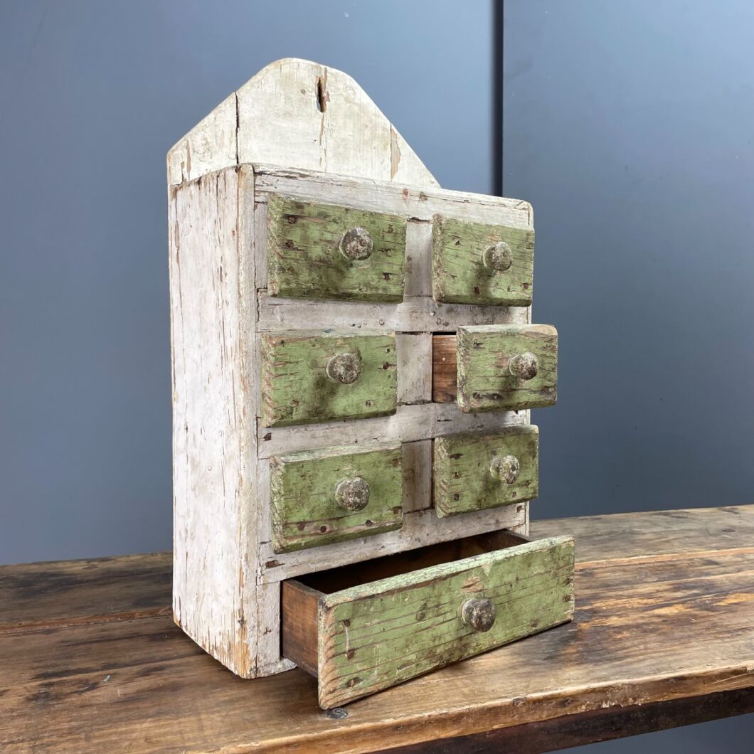 Small best sale distressed cabinet