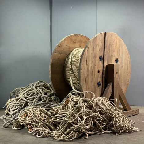 Wooden Rope Spool - RENTAL ONLY