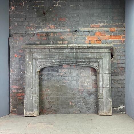 Brandon Thatchers Props Imposing Antique Fire Surround - RENTAL ONLY
