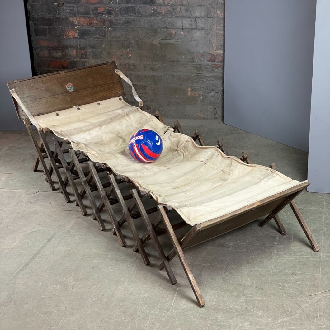 40's アメリカ軍 木製 コット ベッド 実物 ヴィンテージ