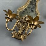 www.brandonthatchers.co.uk Gilt Mirrored Sconce Candle Holder 6 GMSCH2.jpg