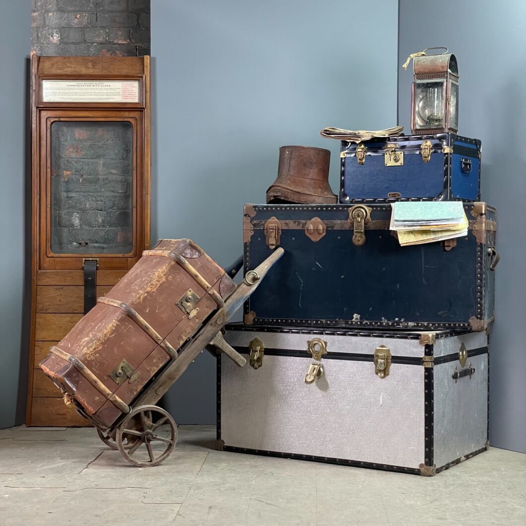 Vintage Luggage Steamer Trunks RENTAL ONLY