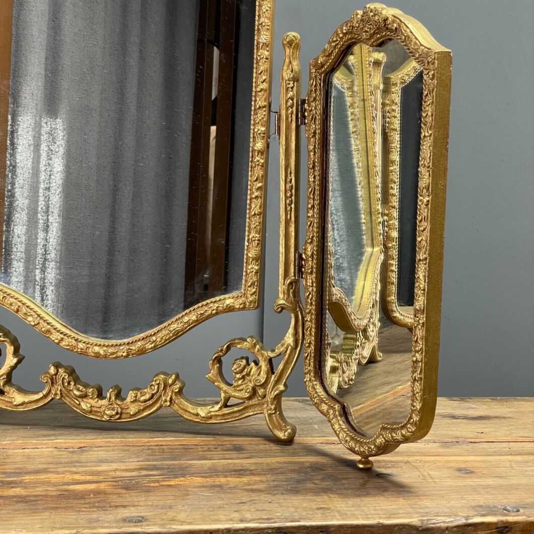 gold dressing table mirror uk Dressing Table Mirror SAVILLY Gold