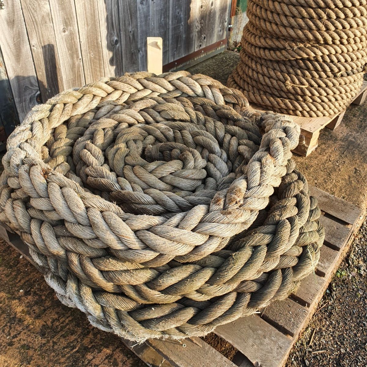 Harbour Ropes - Very big diameter approx. 130m in total - RENTAL ONLY ...