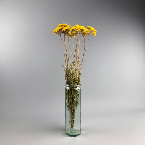 Achillea Yellow, approx. 67 cm tall by 20 cm wide dried flower bunch