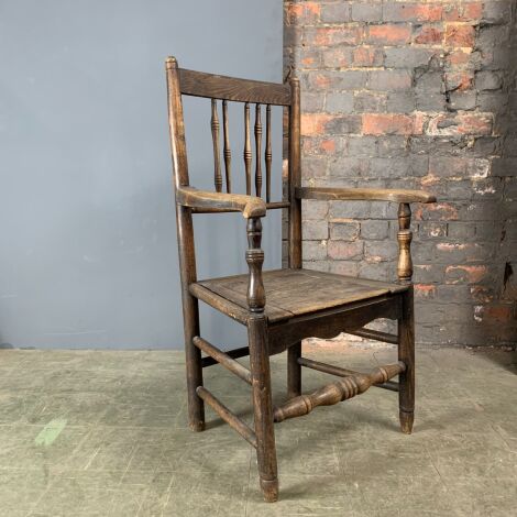Antique Wooden Armchair - RENTAL ONLY