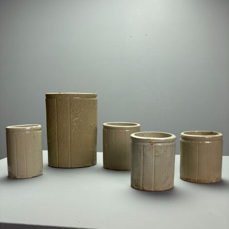 Handmade Stoneware Jars - RENTAL ONLY