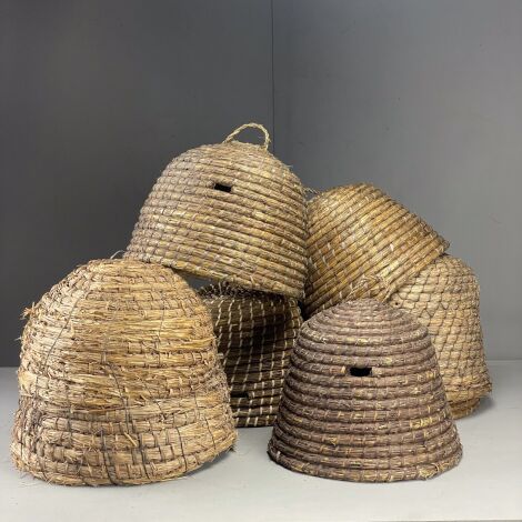 Straw Bee Skep (Aged) - RENTAL ONLY