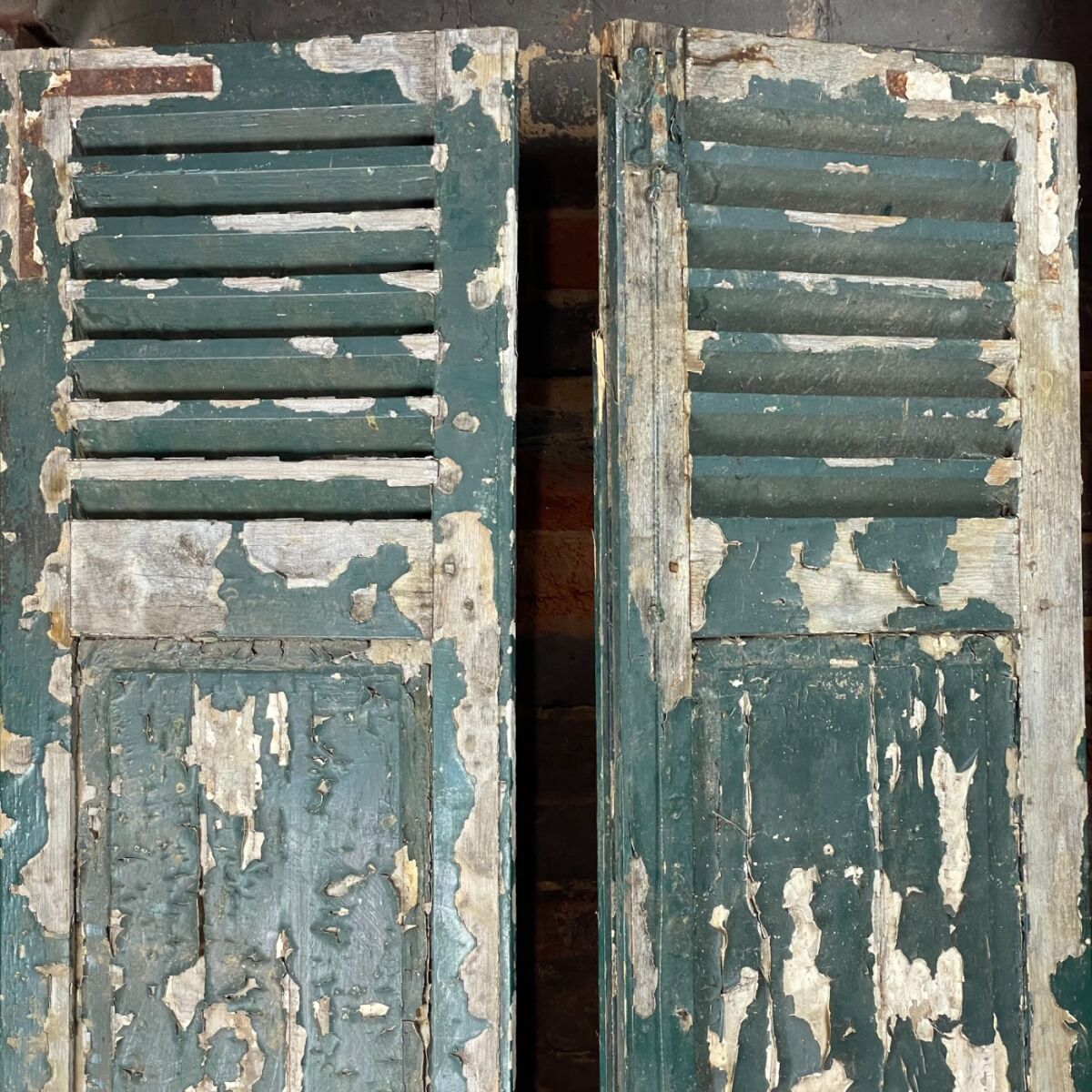 Rustic Wooden Shutters - RENTAL ONLY - Brandon Thatchers