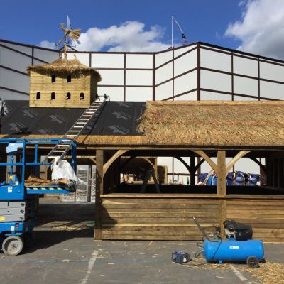 Thatching For Pop-Up Events