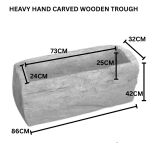 HEAVY WOOD CARVED WOODEN TROUGH.jpg