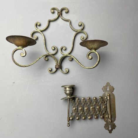 Wall Mounted Candleholders - RENTAL ONLY