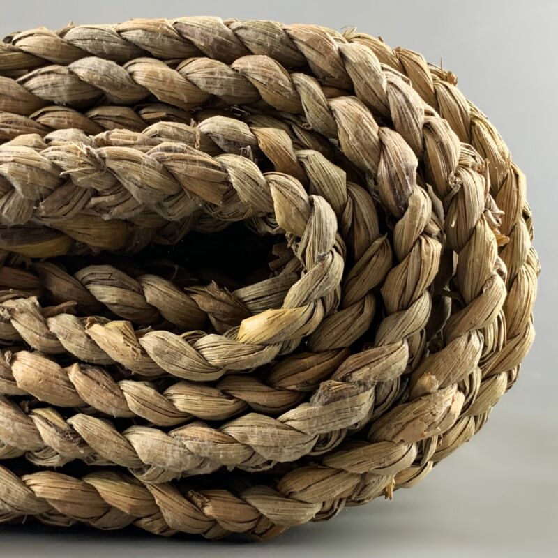 Mendong Rough Plaited Rush Hank Rope, Twine x 65 m (2 kg weight)