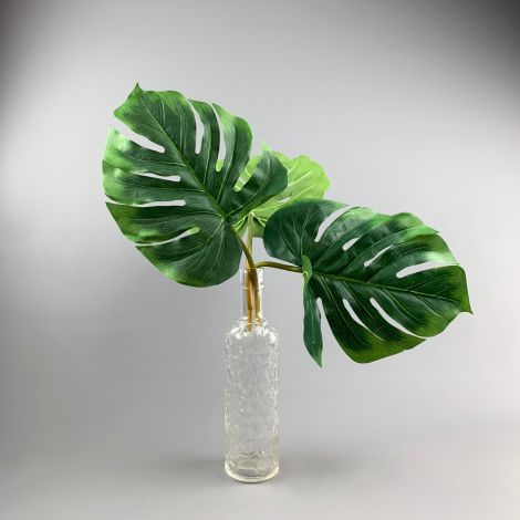 Monstera Tropical Leaf 82 cm long artificial with poseable stem
