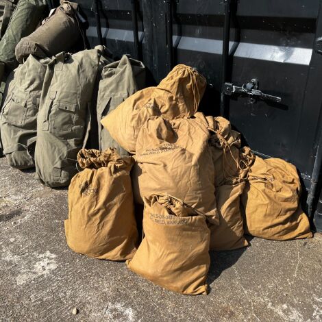Canvas Barracks Bag (Set of 20) - RENTAL ONLY 