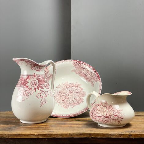 Porcelain Bowl and Pitchers - RENTAL ONLY