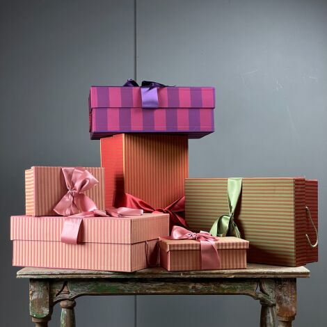 Ribboned Milliners/Dressmakers Boxes - RENTAL ONLY