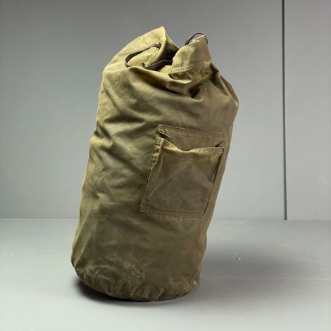 Khaki Drawstring Duffle Bag (1 available) - RENTAL ONLY