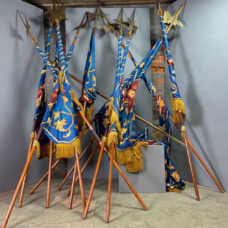 Pike Commemorative Flag Poles (24 available) - RENTAL ONLY