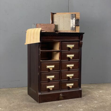 Wooden Filing Drawers - RENTAL ONLY