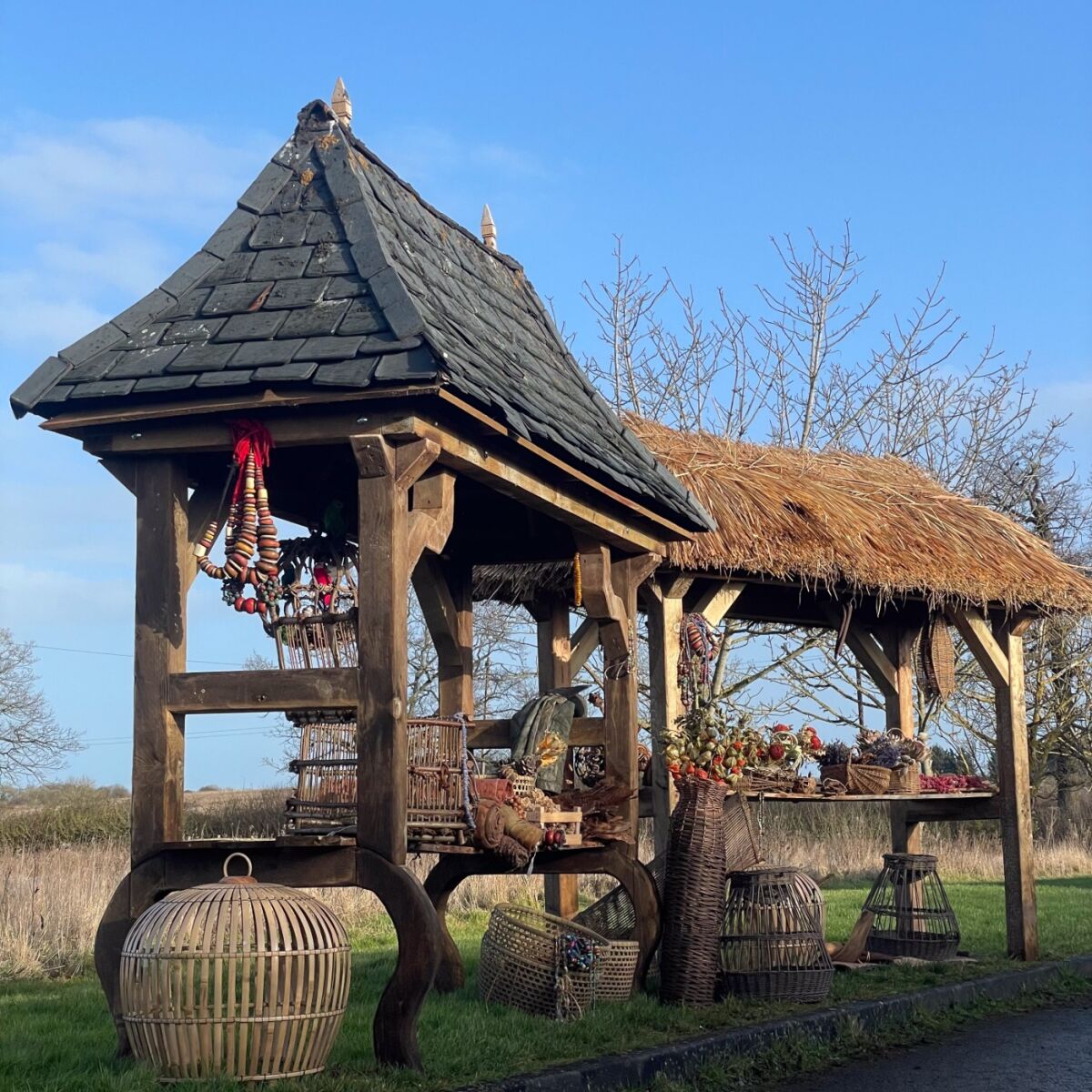 Market Stalls (x6 available) - RENTAL ONLY - Brandon Thatchers
