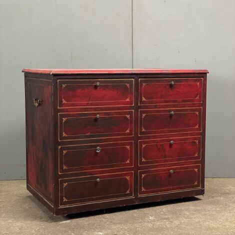 Red Aged Trunk - RENTAL ONLY