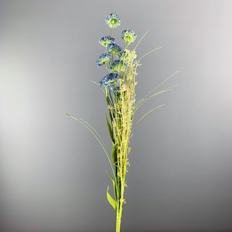 Wildflower, Cornflower, Blue, 53cm tall artificial flower & foliage
