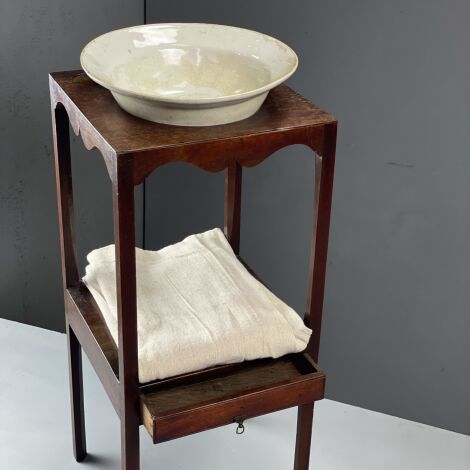 Period Oak Wash Stand - RENTAL ONLY