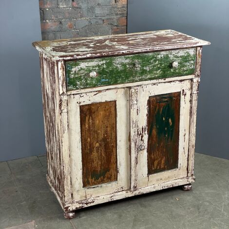 Distressed Cabinet - RENTAL ONLY