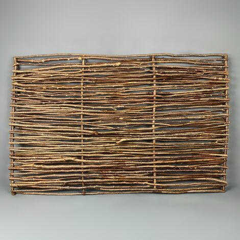 Hazel Hurdle Panel, approx. 6’ (1.8 m) wide x 4’ (1.2 m) Craftsman made from coppiced hazel