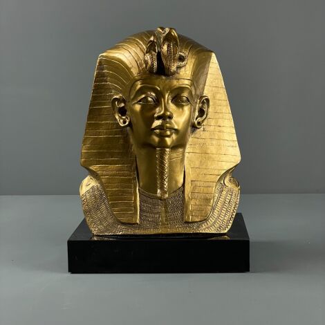 Pharoah Tutankhamun Alabaster Bust - RENTAL ONLY