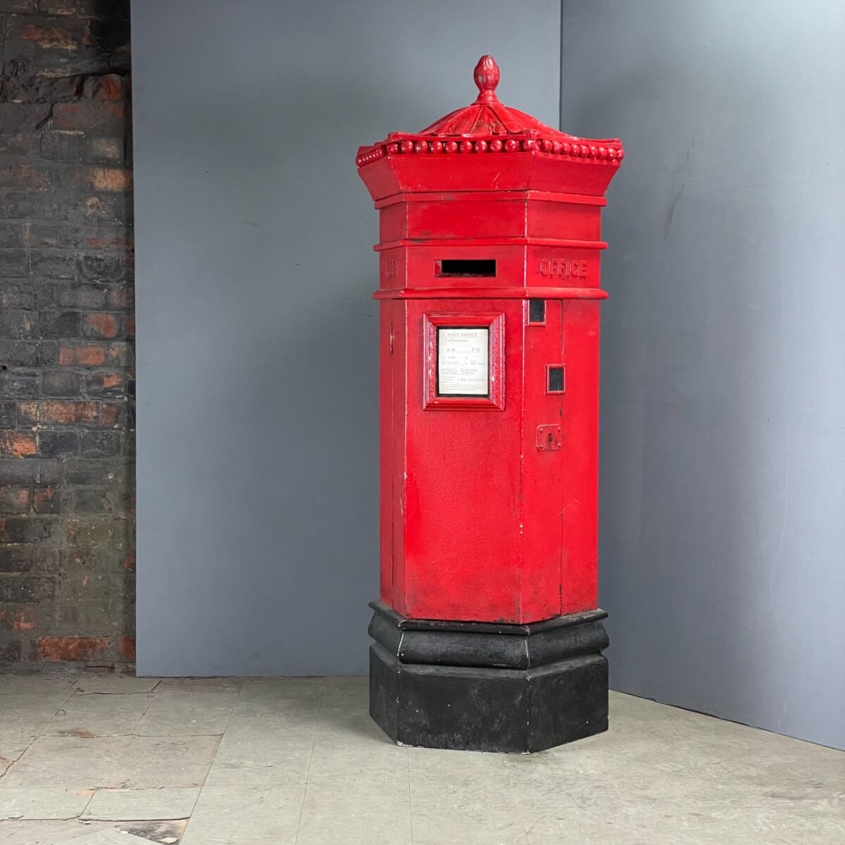 Traditional Red Post Box RENTAL ONLY Brandon Thatchers
