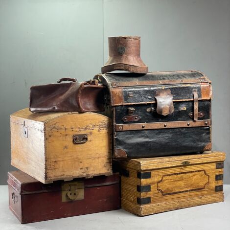 Vintage Travel Trunks - RENTAL ONLY 