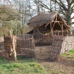 Hazel Enclosure - www.brandonthatchers.co.uk