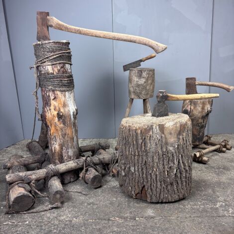 Wooden Chopping Blocks- RENTAL ONLY