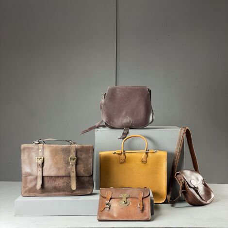 www.brandonthatchers.co.uk Leather satchels 4 Leather Satchel Selection (x5 available) - RENTAL ONLY