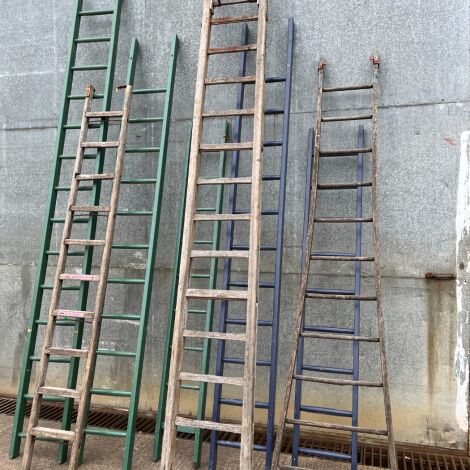 Wooden Ladders - RENTAL ONLY