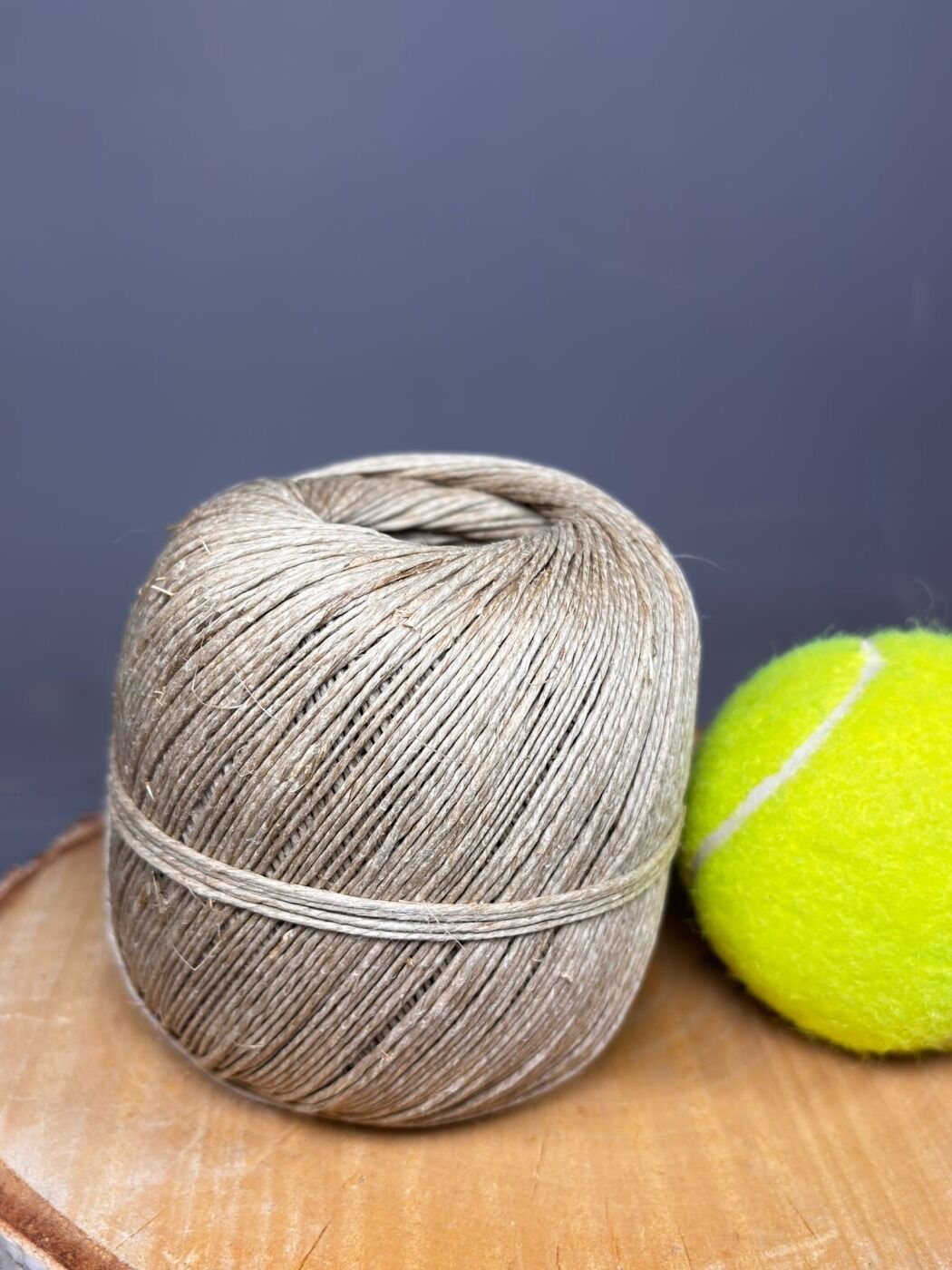 Polished Flax Fine Natural Cord