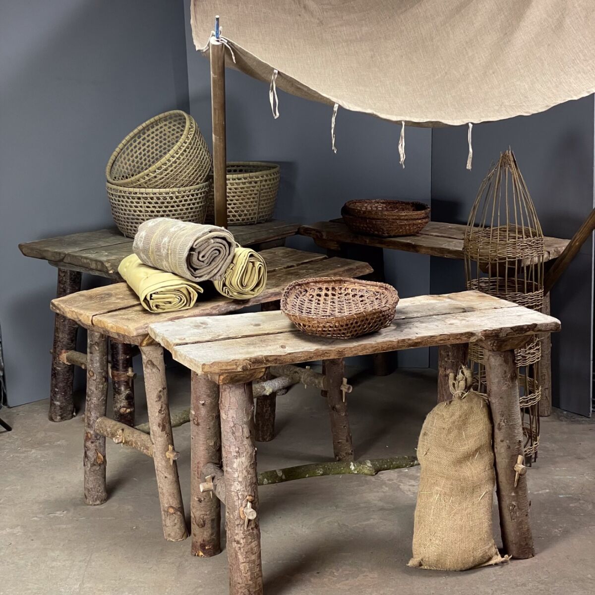 Rustic Table (x6 available) - RENTAL ONLY - Brandon Thatchers